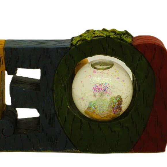 Roman Santa Noel Snow Globe Baby Jesus Nativity Glitter Dome Christmas Decor - Picture 7 of 12